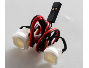 Flyfans J-20 Mighty Dragon Twin 70mm EDF Jet Nose Landing Gear Light Set 